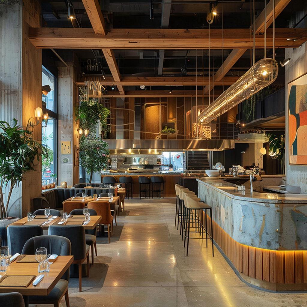 Дизайн интерьеров ресторанов: подход DEZAVTOR к коммерческим объектам