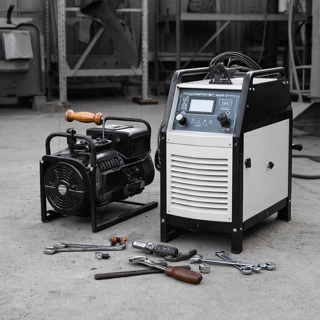 Отличия сварочного генератора от классического электрогенератора