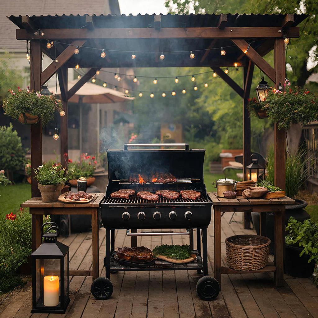 Зона барбекю на участке: создаем оазис комфорта и вкуса